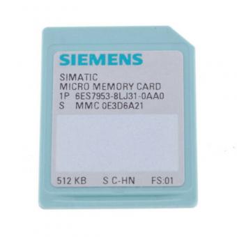 Siemens 6AV6671-1CB00-0AX2 SIMATIC MM Memory Card 128MB