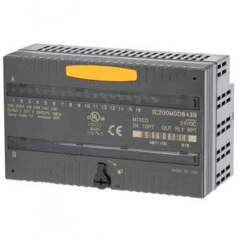 GE IC200MDD844 VersaMax Discrete Input and Output Mixed ModuleI