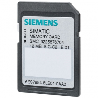 Siemens SIMATIC S7 Memory Card 4MB - Model 6ES7954-8LC03-0AA0