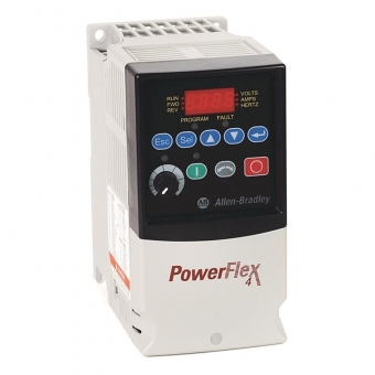 Allen-Bradley PowerFlex 4 AC Drive 240VAC 1-Phase 0.4 kW 0.5HP IP20 - Model 22A-A2P3N114