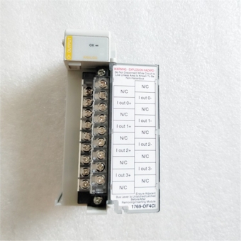 CompactLogix Analog Current Output Module by Allen-Bradley - 1769-OF8C AB